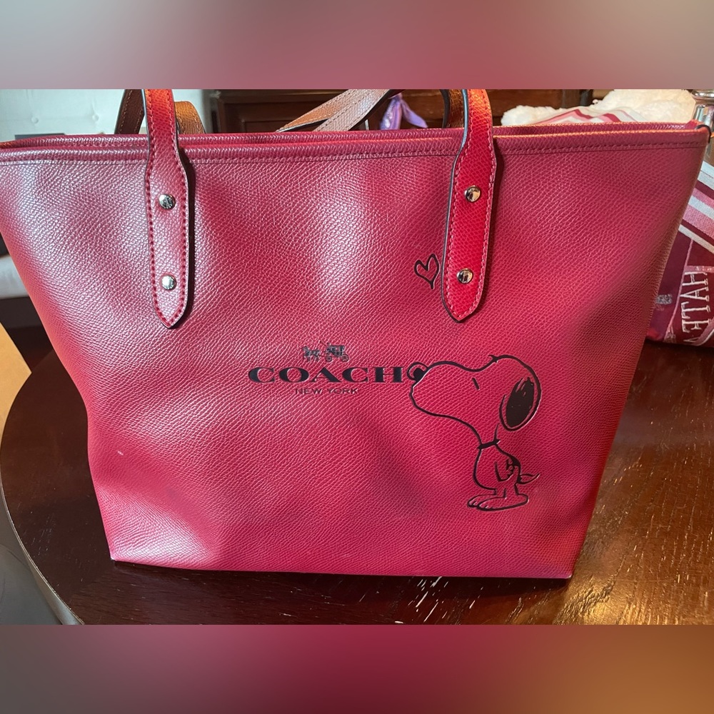 Coach Peanuts Tote